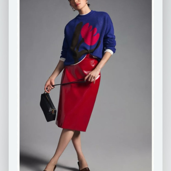 SCOTCH & SODA Blue Tulip Jumper Sweater - Picture 5 of 16